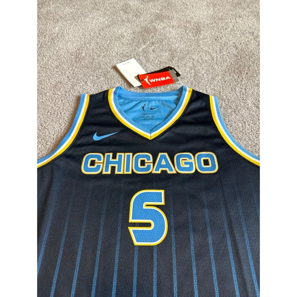 Angel Reese Chicago Sky Nike Youth NWT WNBA Jersey Size Large